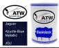 Preview: Jaguar, Azurite Blue Metallic, JGJ: 500ml Lackdose, von ATW Autoteile West.